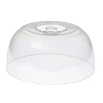 product of TableCraft Products PCD1 Clear Cake Dome, 12" dia. x 5-3/4"H, Styrene, Dishwasher Safe