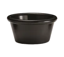 product of TableCraft Products RAM2BK - 2 oz Black Melamine Plastic Ramekin, Dishwasher Safe, Smallware Accessory