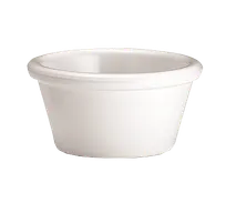 product of TableCraft Products RAM2W - 2 oz Plastic Ramekin and Sauce Cup, Melamine White, Dishwasher Safe