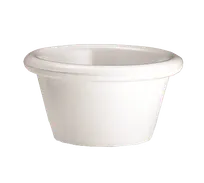product of TableCraft Products RAM3W - 3 oz White Plastic Ramekin, Melamine Material, Dishwasher Safe