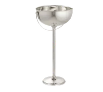 product of TableCraft RS2132 Wine Bucket Stand, 10-1/4 Qt, 32" H x 16" D, Stainless Steel, Silver