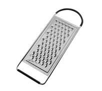 product of TableCraft SG206BH Flat Grater, 12-1/4" x 4-1/4", Anti-Slip Stainless Steel Handle & Blade, 10-12"
