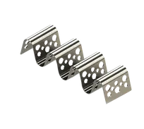 product of TableCraft TRSP34 Taco Server, 7-5/8" x 2-1/4" x 1-1/2", Stainless Steel, Holds 3-4 Tacos