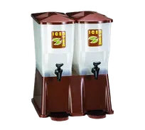 product of TableCraft TW54DP Double Polypropylene Beverage Dispenser, 3 Gal. Each, 18-5/8" x 15-3/4" x 20-5/8"