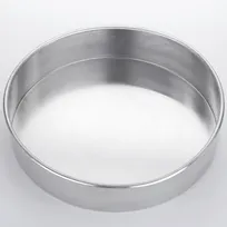 product of American Metalcraft AM3808PK - 8" Round Aluminum Cake Pan, Lightweight, Pack Of 2 - 2/Pack