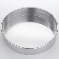 product of American Metalcraft AM3810PK - 10" Round Aluminum Cake Pan, Lightweight, Pack of 2 - 2/Pack