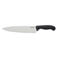 product of Taylor Precision 5248364 Chef Knife - 10" Blade, Stamped, High Carbon German Steel, Black Handle