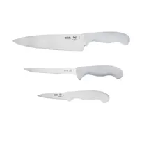 product of Taylor Precision 5274195 Knife Set - 3-Piece German Steel, 8" Chef, 6" Boning, 3-1/4" Paring, Nylon