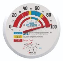 product of Taylor Precision 5279297 HACCP Dial Thermometer, 13.25" Probe for Food Safety, Stainless Steel