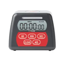product of Taylor Precision 5282798 Digital Timer, 23:59:59 Countdown, Buzzer, Volume Control, Stand/Wall Mount