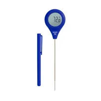 product of Taylor Precision 5302142BLU Digital Meat Thermometer, Rotating Display, Waterproof, Blue
