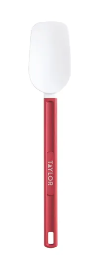 product of Taylor Precision 5302559 Silicone Spatula, 13-1/2" Blade, Red Handle, Heat-Resistant 550°F, NSF
