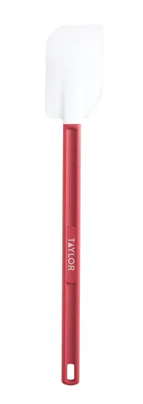 product of Taylor Precision 5302560 Silicone Spatula 16-1/2" Blade Red Handle 550°F/260°C NSF/Dishwasher Safe