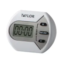 product of Taylor Precision 5806 Kitchen Timer, 0.7" LCD, Counts Up/Down, Clip or Magnet, AAA Battery Included