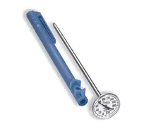 product of Taylor Precision 5988N Pocket Thermometer, Dial, 50°-550°F, 1" 5" Steel Stem, ±2°F, NSF-Certified