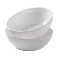 product of Taylor Precision TERPLCBL2 7" Round China Bowl 37 oz 7.56" x 7.56" x 2.5" Dishwasher Safe