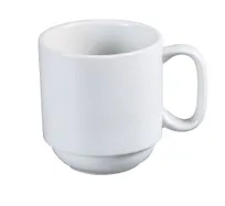 product of Yanco AC-16-P China Mug, 16 Oz Porcelain, 4" Dia. x 3-3/4" H, Dishwasher & Microwave Safe - Dozen