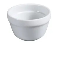 product of Yanco AC-4 - 7 Oz White Porcelain Bouillon Cup, 3-3/4" Dia, Dishwasher/Oven/Microwave Safe - Dozen
