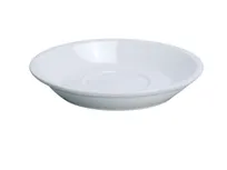 product of Yanco AC-57 Round Porcelain Saucer 6.5"-6.99" Super White, Dishwasher/Oven/Microwave Safe - Dozen