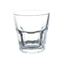 product of Yanco AM-105 Mist Double Shot Glass, 5 oz, 2 -3/4"W x2 -3/4"D x3"H, Lead-Free Dishwasher-Safe - Dozen