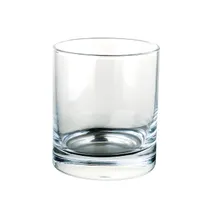 product of Yanco AM-408 Aqua Mist Rocks Glass, 8 Oz, 3" W x 3 1/8" D x 3 3/8" H, Lead-Free Crystal - Dozen