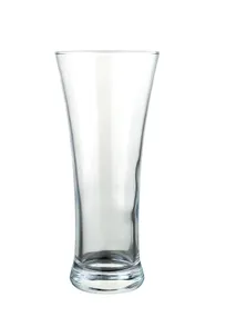 product of Yanco AM-512 Beer Glass, 12 oz Stemless Lead-Free Crystal, 3 1/8" W x 3 1/8" D x 7 1/4" H - Dozen