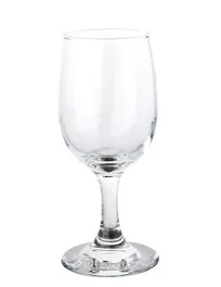 product of Yanco AS-208 - Wine Glass, 8.5 oz, 2 3/8"W x 2 3/4"D x 6 3/8"H, Stemmed Lead-Free Crystal - Dozen