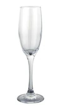 product of Yanco AS-406 Flute Cocktail Glass, 7 Oz, 2" W x 2 5/8" D x 9" H, Lead-Free Crystal, Clear - Dozen
