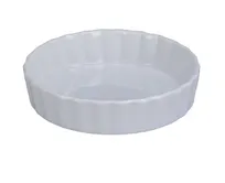 product of Yanco BK-610 China Ramekin, 10-1/2" Dia, 42 oz Round Porcelain White, Dishwasher Safe - Dozen