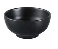 product of Yanco BP-3007 - Black 38 oz (1 qt) 7" diameter x 3-1/4" Melamine Bowl, Asian-Style Surface - Dozen