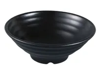 product of Yanco BP-3018 - 32 oz Black Pearl Melamine Bowl, 8"x3" Asian Style, Matte, 1 Qt - Dozen