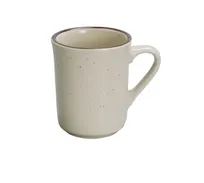 product of Yanco BR-17 China Mug - 7 oz Brown Speckled Ceramic 3-1/2" Dia x 3-1/2" H, Dishwasher Safe - Dozen