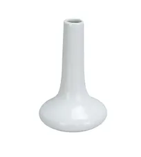 product of Yanco BV-1 - 6" Porcelain Bud Vase, White, Dishwasher Safe, Oven & Microwave Safe - Dozen