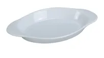 product of Yanco CO-15-P - 15 oz White Porcelain Rarebit Dish, 10-3/4"L x 5-1/2"W x 1-1/2"H, Safe - Dozen