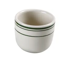 product of Yanco GB-45 - GreenBand Cup, 4-1/2 Oz (3-3/8" Dia x 2-1/4" H), Ceram., Dishwasher/Oven Safe - Dozen