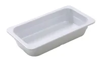 product of Yanco GN-512 Food Pan - GN 1/3 Melamine, White, 12-4/5" L x 6-15/16" W x 2-9/16" H, Dishwasher Safe
