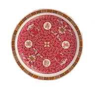 product of Yanco LG-1016 Longevity Plate, 16" Round Melamine Dinner Plate, Dishwasher Safe - Dozen