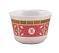 product of Yanco LG-9152 Longevity Round Tea Cup, 3.5" Dia x 2.5" H, Melamine, Dishwasher Safe - Dozen