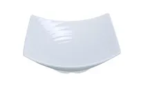product of Yanco MD-816 - 5 Qt Square Melamine Bowl, 16" x 16" x 3-3/4", White, Dishwasher Safe - Dozen