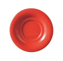 product of Yanco MS-9303RD Plastic Saucer, 5.5" Melamine, Heavy-Duty Red, Dishwasher Safe NSF - Dozen