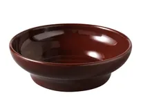 product of Yanco NC-351C - 4-Oz Round Melamine Sauce Dish, 4-1/8" Dia x 1-1/4" H, Brown, Heavy-Duty - Dozen