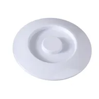product of Yanco NS-608CW Round 8" White Melamine Tortilla Server Lid, Heavy, Dishwasher Safe, NSF - Dozen