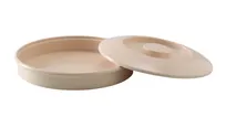 product of Yanco NS-608T - 8-1/4" Tan Melamine Tortilla Server, Dishwasher Safe, NSF Lid Set - Dozen