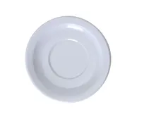 product of Yanco NS-9012W Plastic Saucer, 5.5" Round Melamine, White, Dishwasher Safe, NSF - Dozen