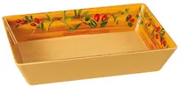 product of Yanco OL-614 Olive Rectangular Melamine Bowl 4 Qt (128 Oz), 13-3/4"L x10"W x2-1/2"H, Safe - Dozen