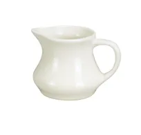 product of Yanco RE-4-CM Creamer Pitcher, 4-5 oz, 2-1/2" Dia x 3-1/4" H, White Porcelain Handle, Safe - Dozen
