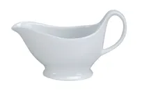 product of Yanco SB-5 - Porcelain 5 Oz Sauce Boat, 7" L x 2-1/4" W x 3-1/2" H, Dishwasher Safe - Dozen