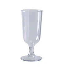 product of Yanco SM-08-G Goblet, 8 Oz (1 Cup) Clear SAN Plastic, 3" Dia x 5-1/2" H - Dozen