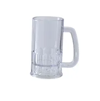 product of Yanco SM-12-B 12 oz Clear SAN Beer Mug, 3" Diameter x 5-1/2" Height, Plastic Stein - Dozen
