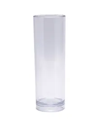 product of Yanco SM-14-C Collins Glass, 14 Oz Clear SAN Plastic, 2-1/2" x 7" Dishwasher Safe - Dozen